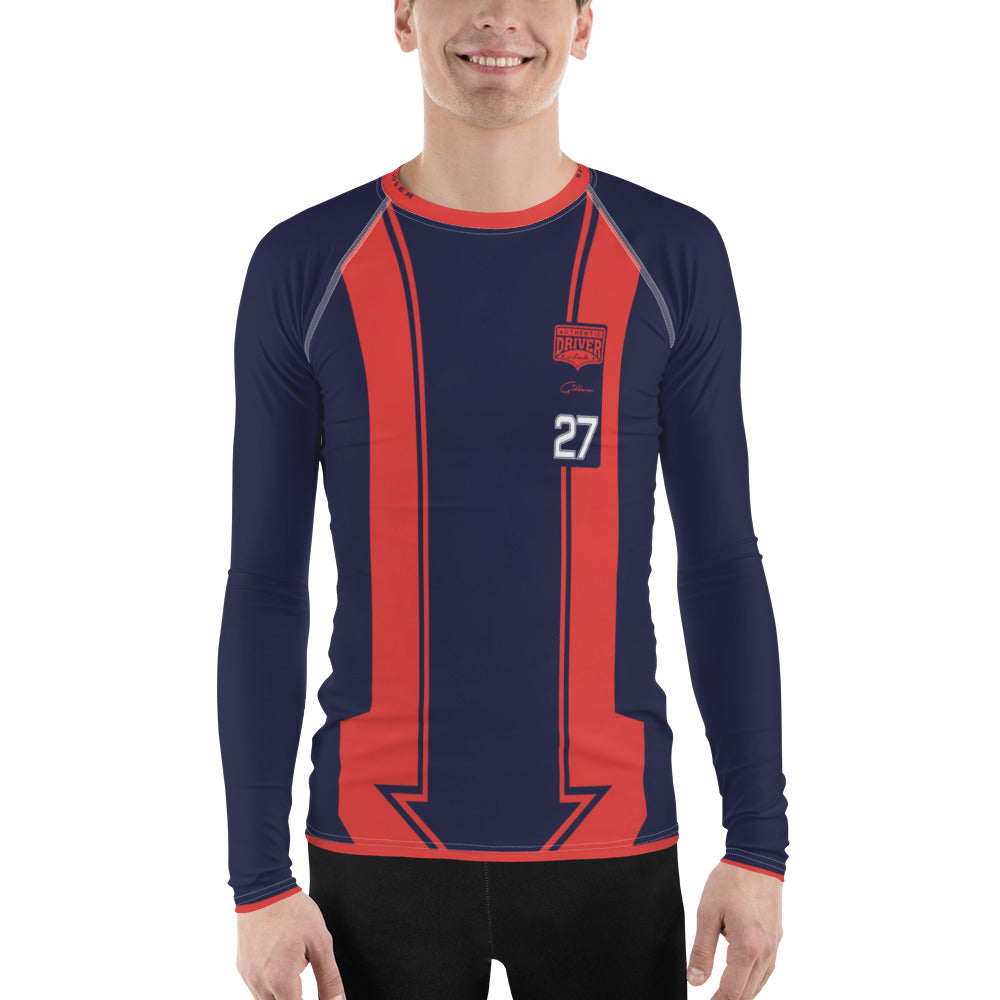 T-shirt de Compression pour Homme #27 Authentic Driver Club