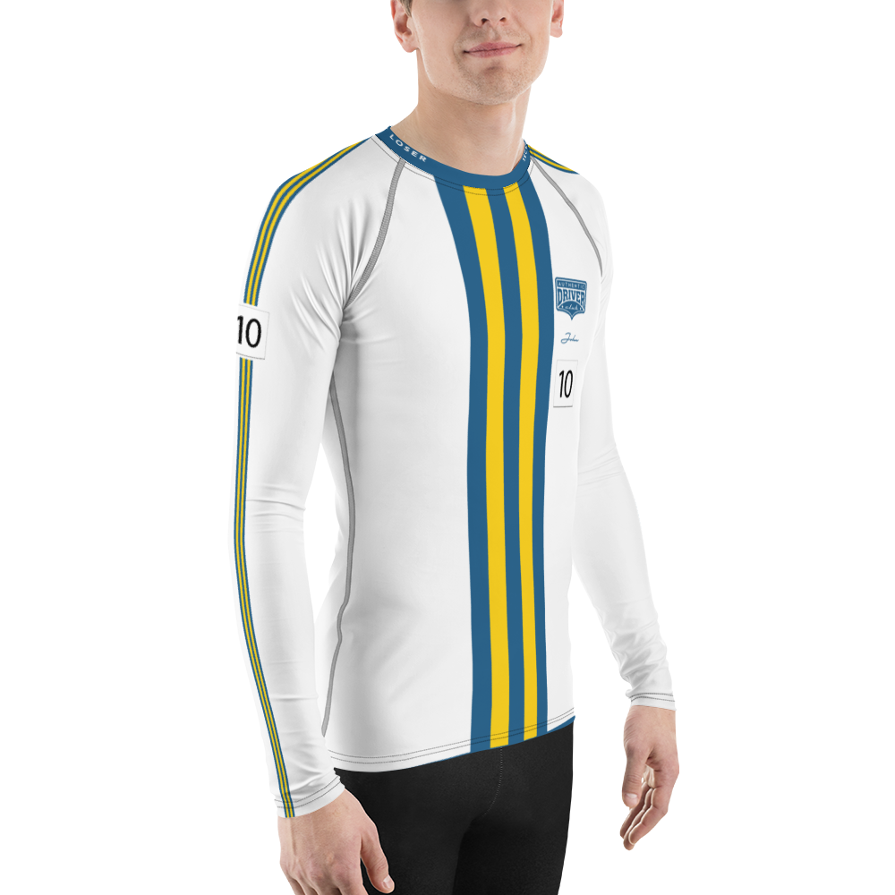 T-shirt de Compression pour Homme #10 Authentic Driver Club