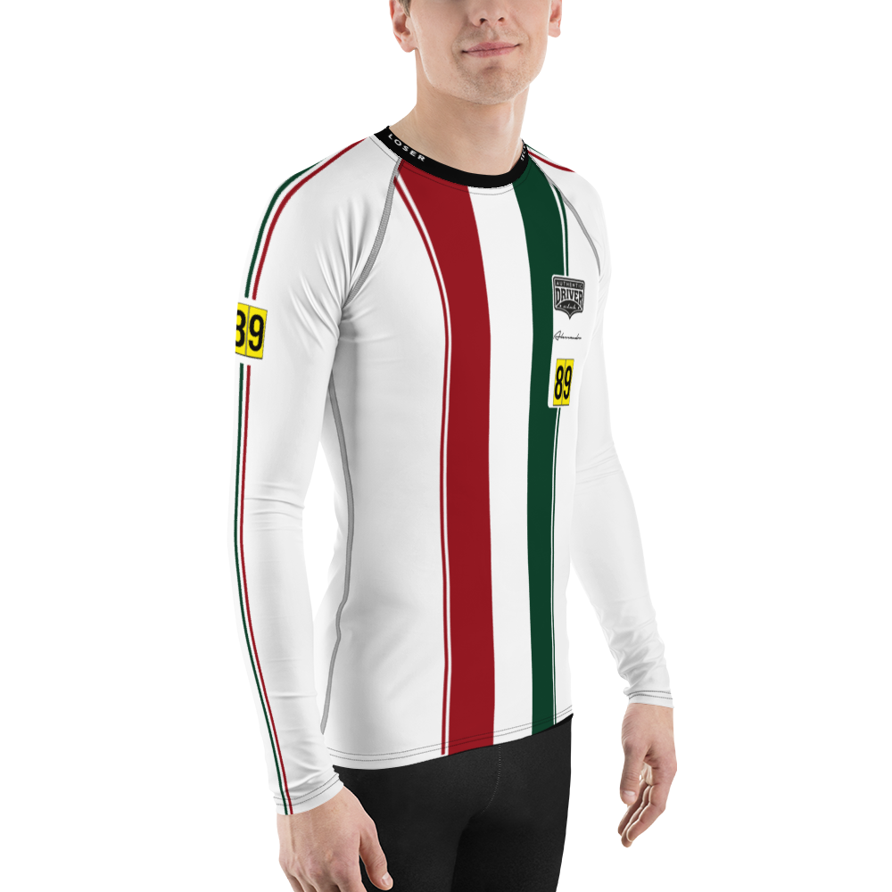 T-shirt de Compression pour Homme #89 Authentic Driver Club