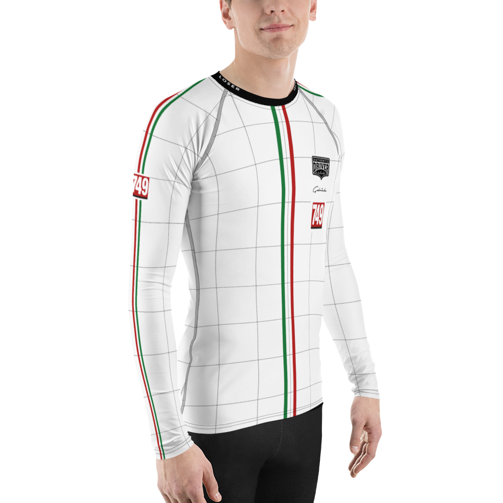 T-shirt de Compression pour Homme #749 Authentic Driver Club