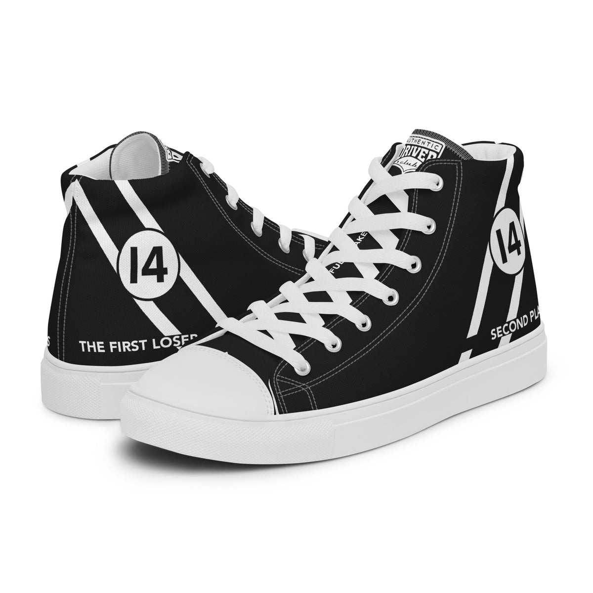 Baskets hautes en toile homme #14 Authentic Driver Club