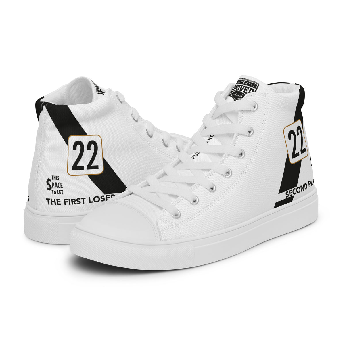 Baskets hautes en toile homme #22 Authentic Driver Club