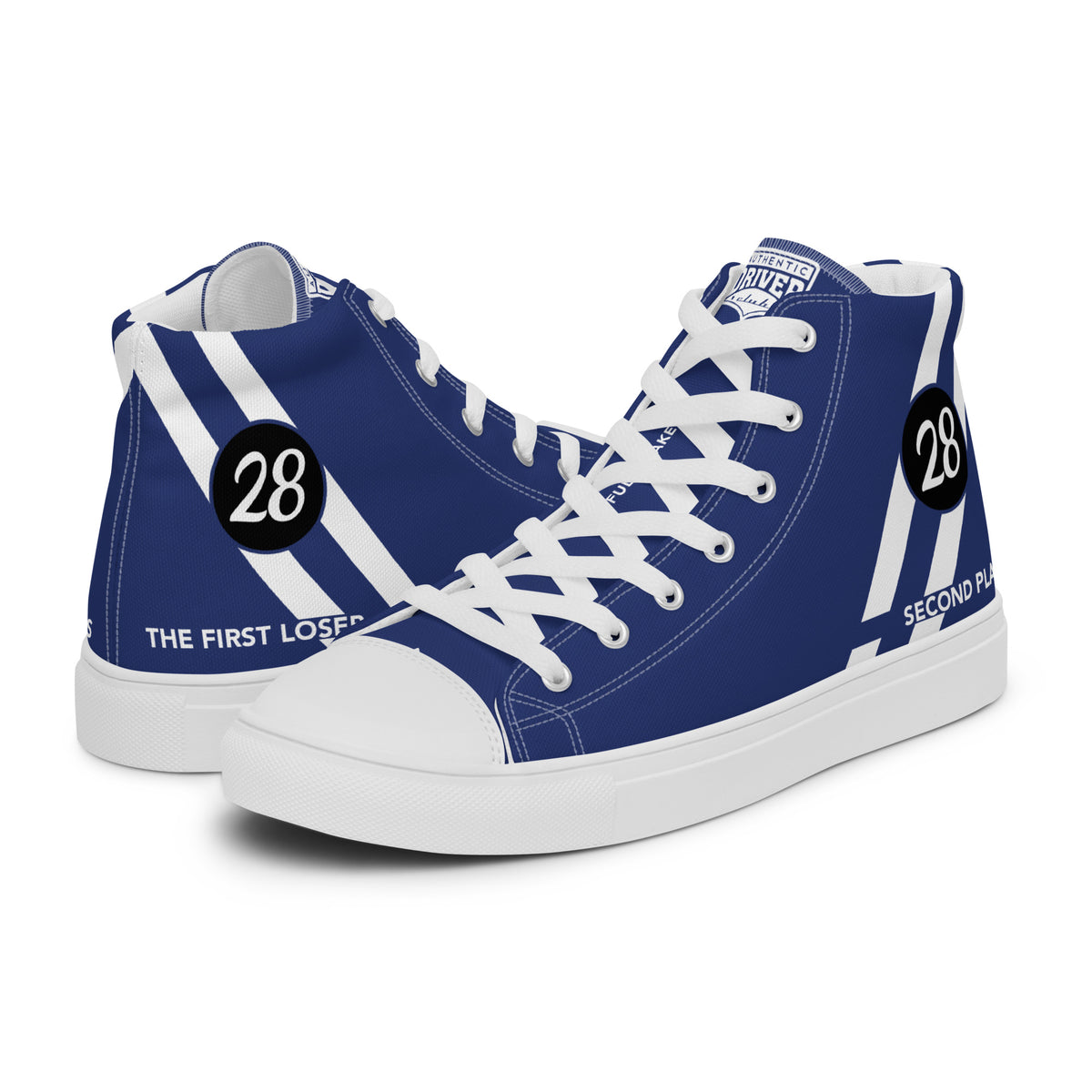 Baskets hautes en toile homme #28 Authentic Driver Club