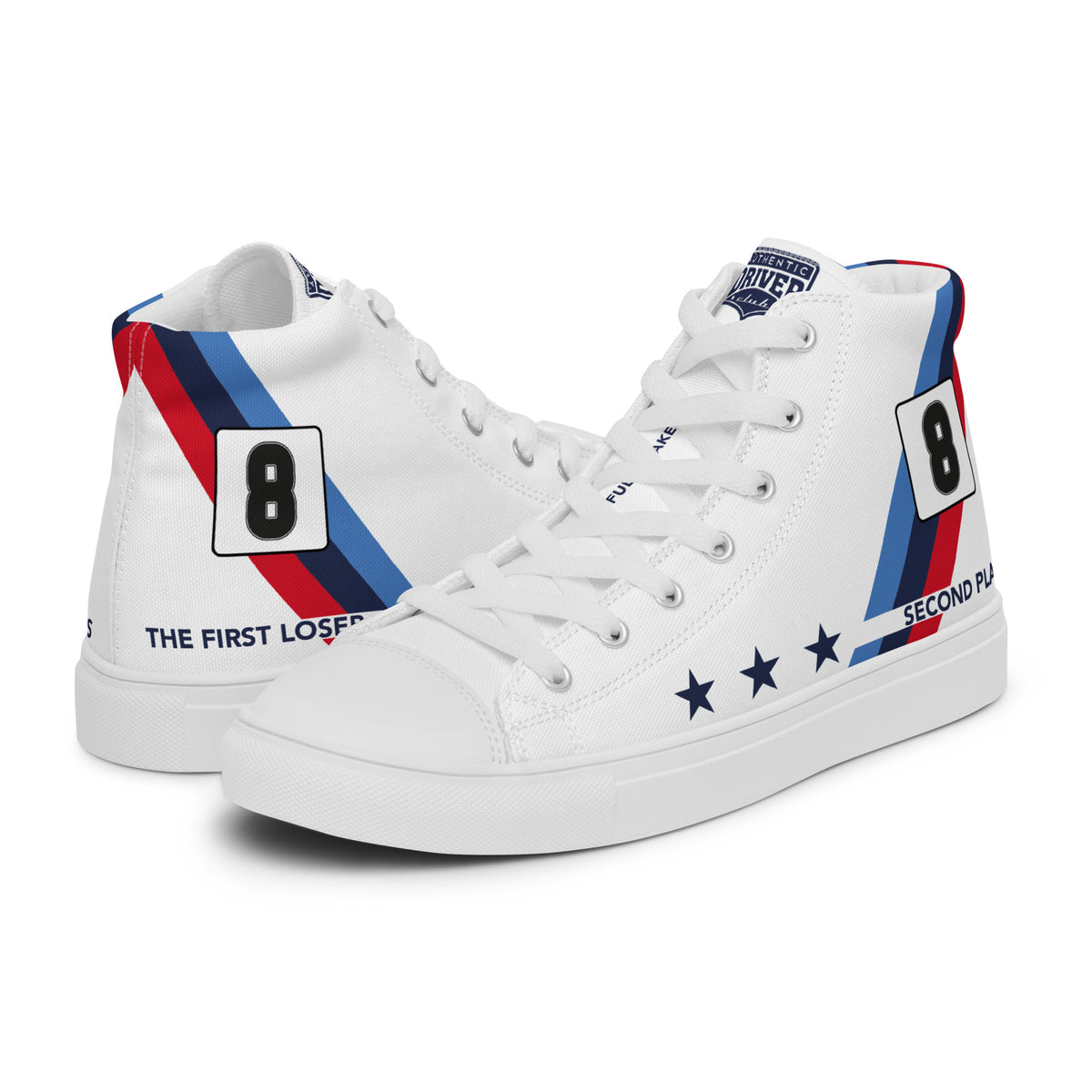 Baskets hautes en toile homme #8 Authentic Driver Club