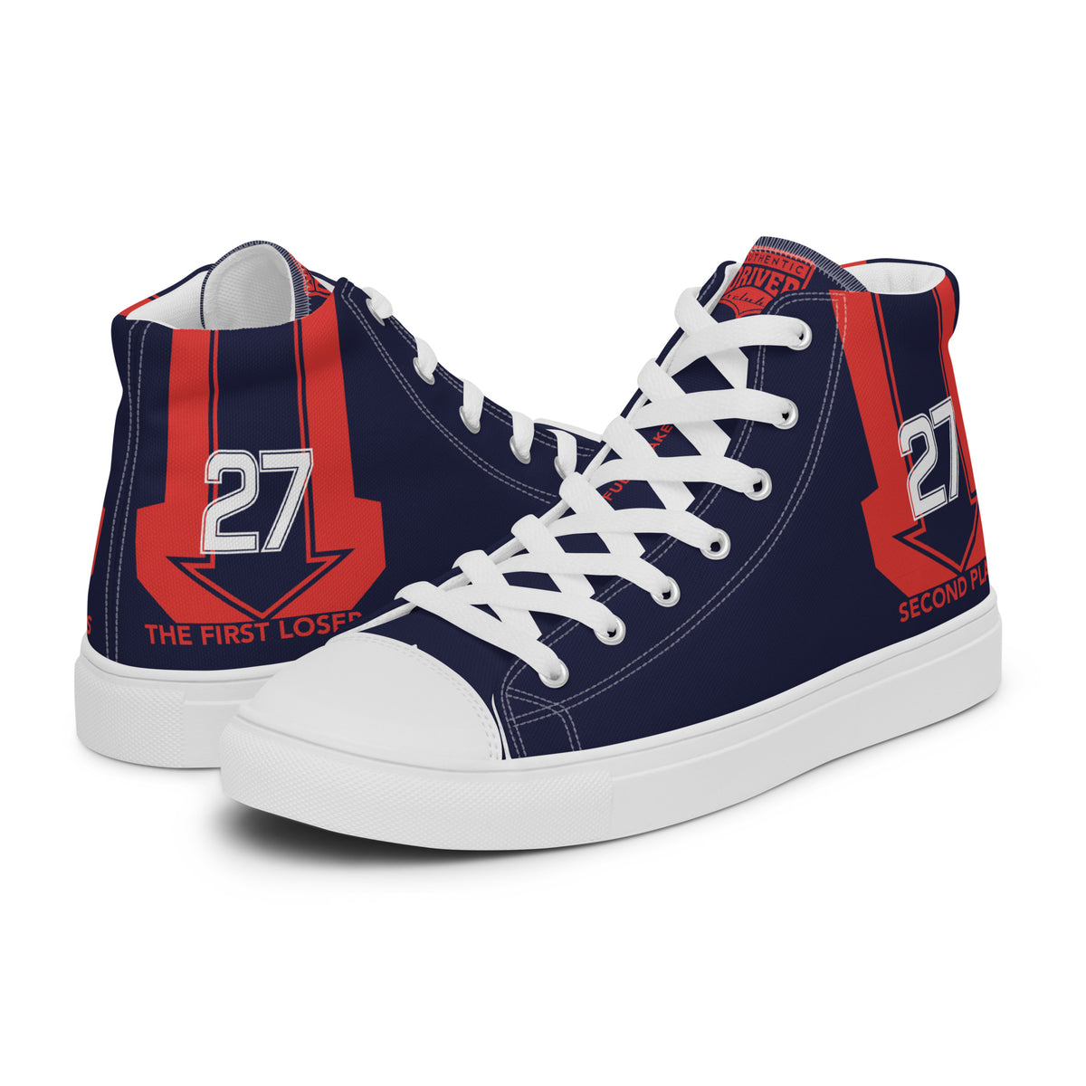 Baskets hautes en toile homme #27 Authentic Driver Club