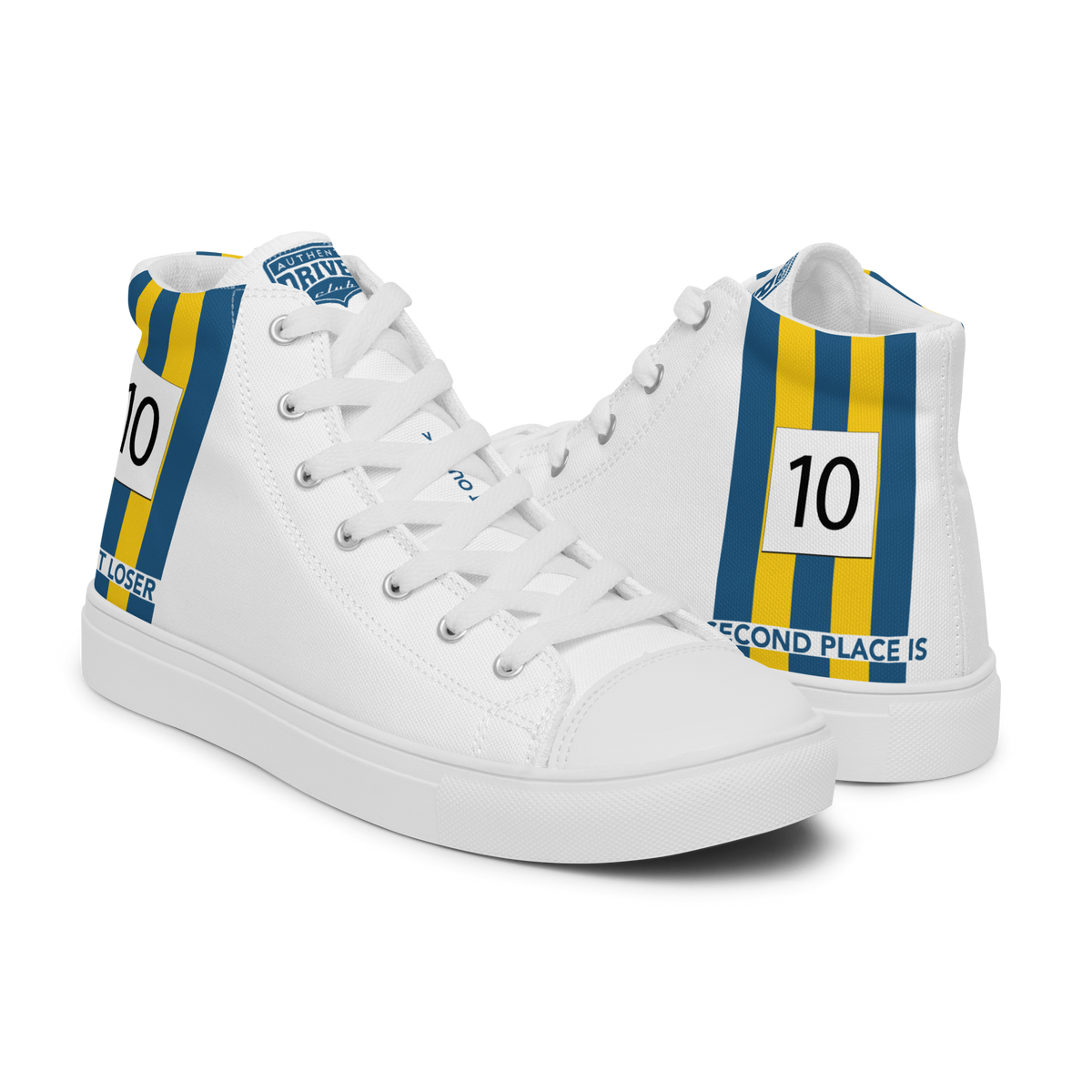 Baskets hautes en toile homme #10 Authentic Driver Club