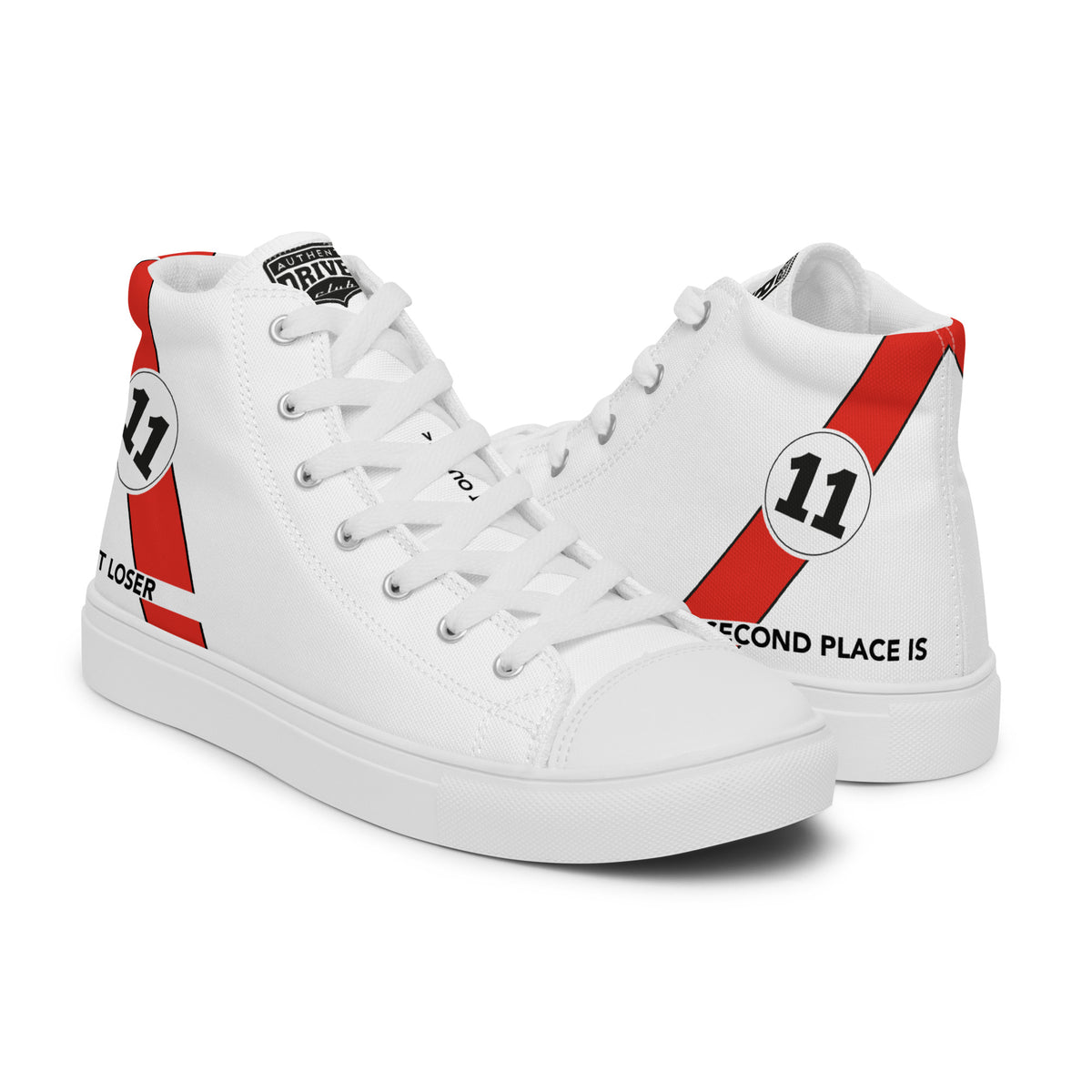 Baskets hautes en toile homme #11 Authentic Driver Club