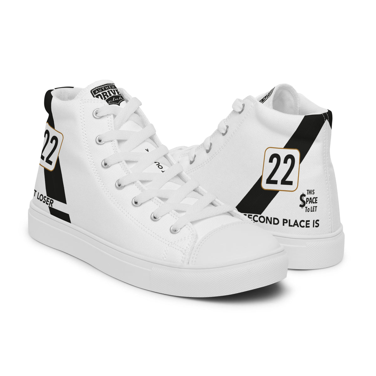 Baskets hautes en toile homme #22 Authentic Driver Club