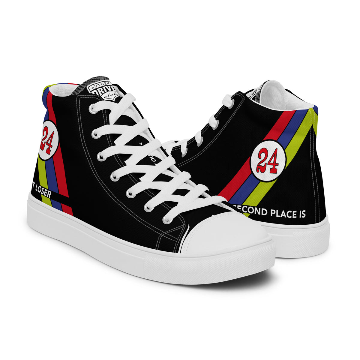 Baskets hautes en toile homme #24 Authentic Driver Club