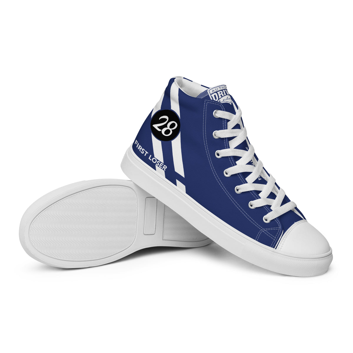 Baskets hautes en toile homme #28 Authentic Driver Club