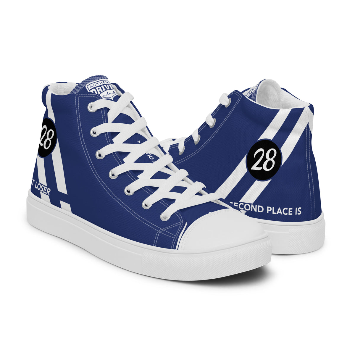 Baskets hautes en toile homme #28 Authentic Driver Club