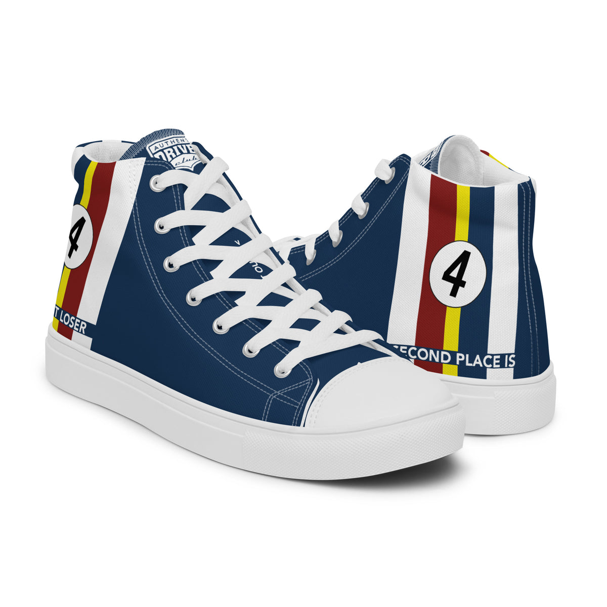 Baskets hautes en toile homme #4 Authentic Driver Club