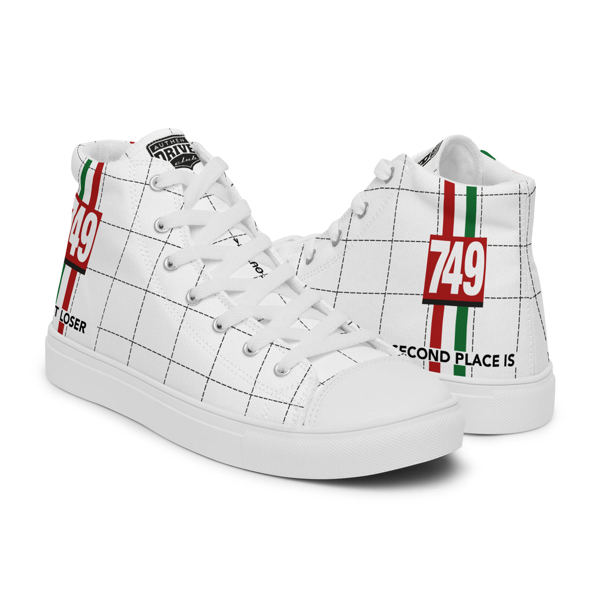 Baskets hautes en toile homme #749 Authentic Driver Club