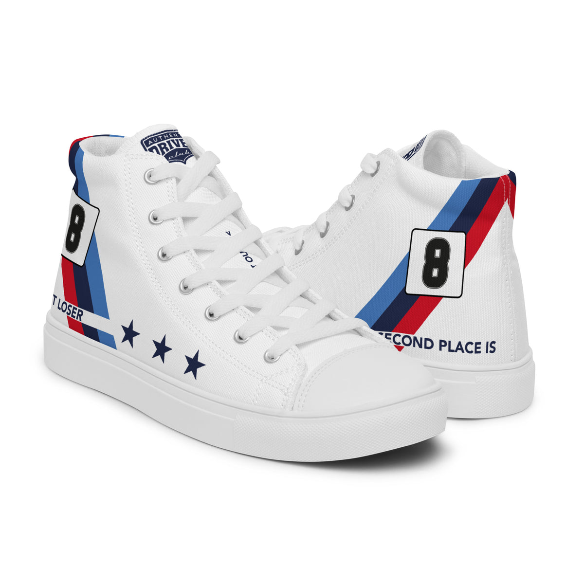 Baskets hautes en toile homme #8 Authentic Driver Club