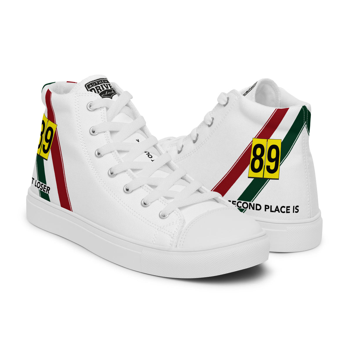 Baskets hautes en toile homme #89 Authentic Driver Club