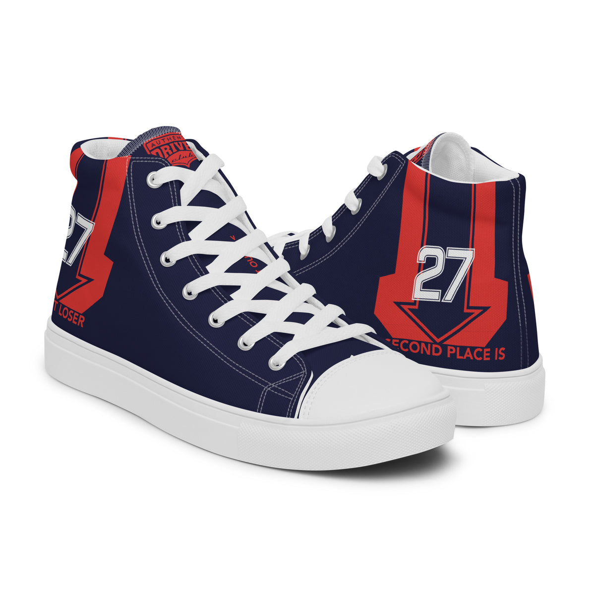 Baskets hautes en toile homme #27 Authentic Driver Club