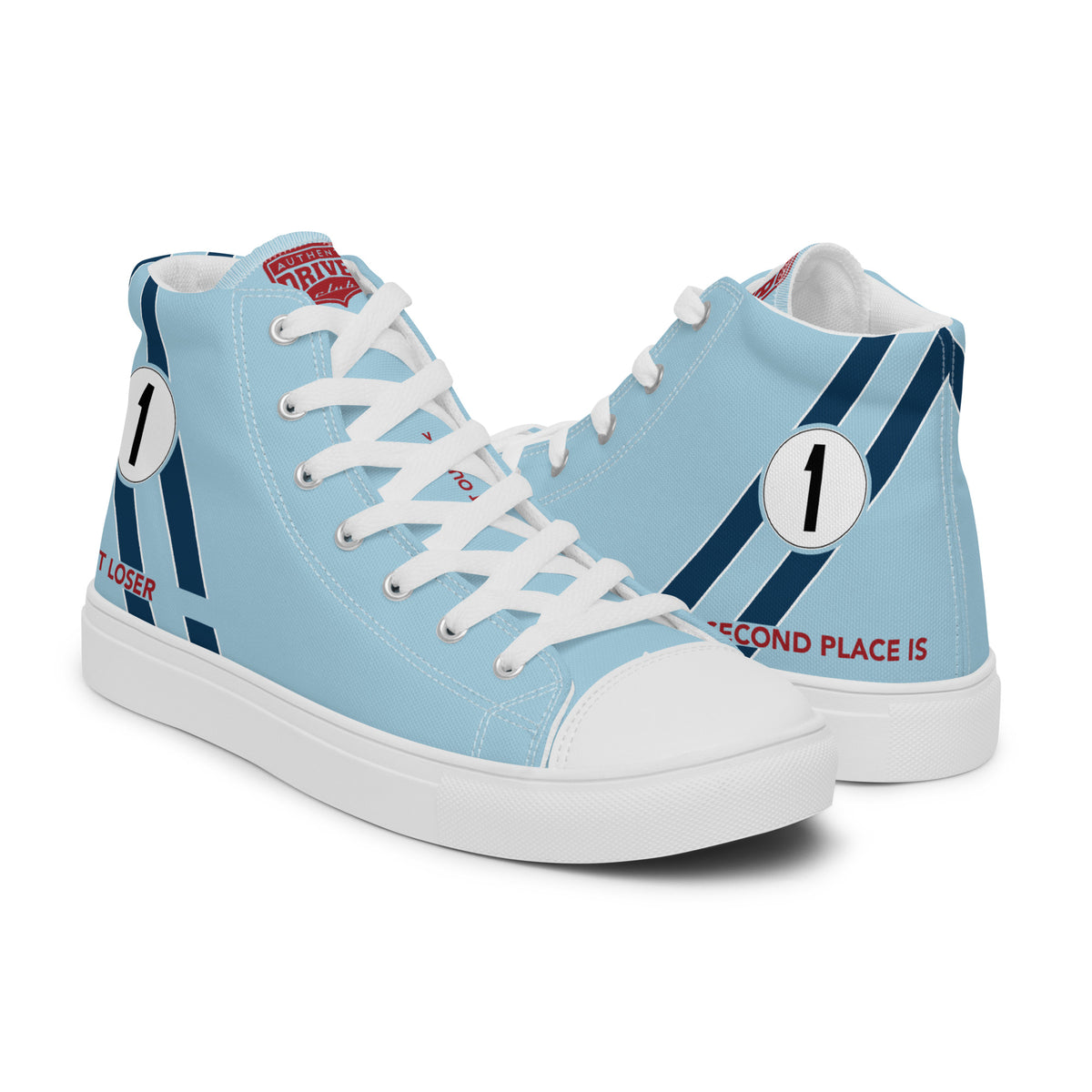 Baskets hautes en toile homme #1 Authentic Driver Club