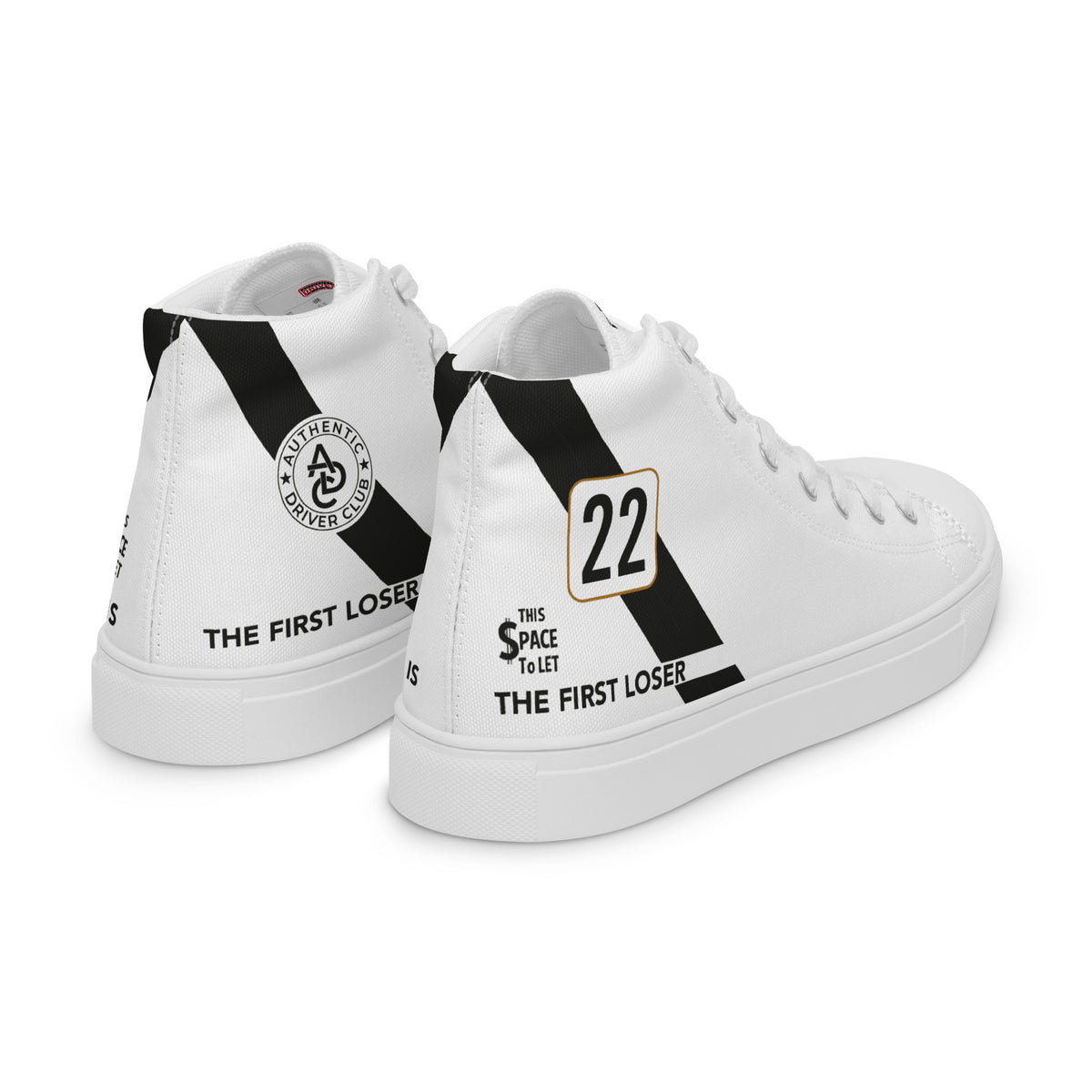 Baskets hautes en toile homme #22 Authentic Driver Club