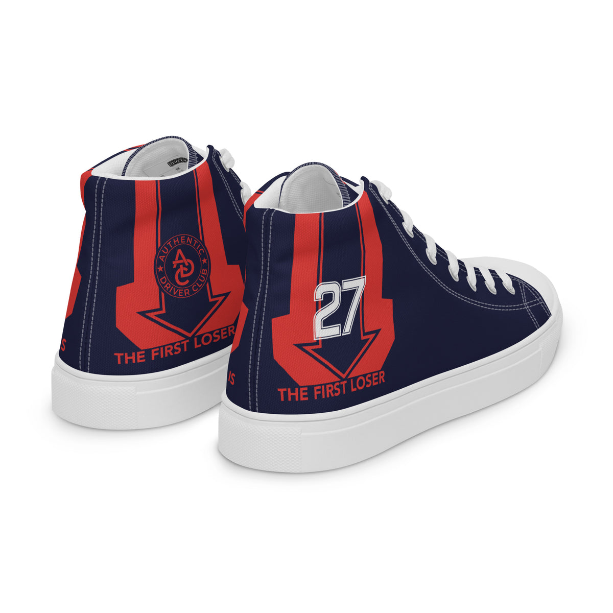 Baskets hautes en toile homme #27 Authentic Driver Club